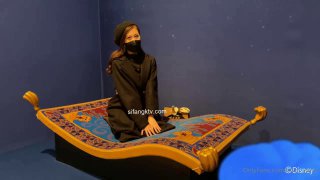 继妹Gia Dibella给她的继兄一个感激的POV口交